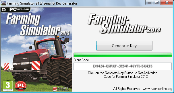 farming simulator 17 key generator